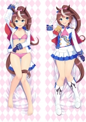 Uma Musume Pretty Derby Sexy Collection Pattern Cartoon Character Bolster Body Anime Long Pillow (50*150cm)