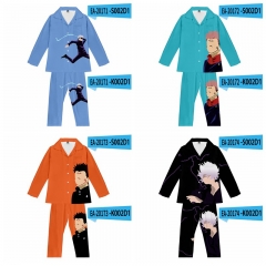 10 Styles Jujutsu Kaisen Cosplay 3D Digital Print Anime Pajamas Set