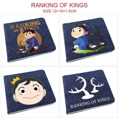 8 Styles Ranking of Kings/Ousama Ranking Poggi Cosplay Decoration Cartoon Character Anime PU Wallet Purse