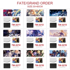 9 Styles Fate/Grand Order Anime Mouse Pad 30*80cm