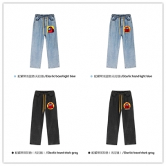 10 Styles 3 Color Among us Cartoon Pattern Jeans Anime Pants