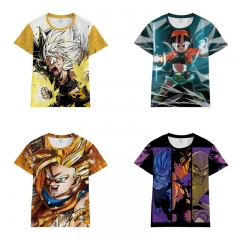 14 Styles Dragon Ball Z Digital Print Shirts Anime T-shirt
