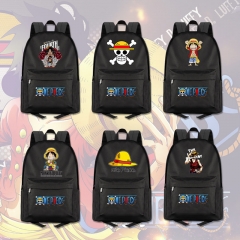 27 Styles One Piece Cosplay Backpack Cartoon Character Anime Bag