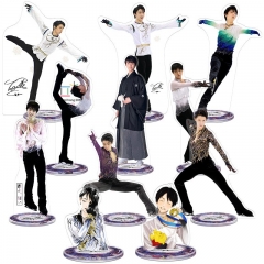 39 Styles Yuzuru Hanyu Cartoon Acrylic Anime Standing Plate