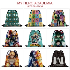 9 Styles Boku no Hero Academia/My Hero Academia 3D Digital Print Anime Drawstring Bags