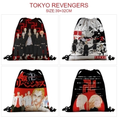 7 Styles Tokyo Revengers 3D Digital Print Anime Drawstring Bags