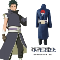 Naruto Uchiha Obito Cartoon Character Cosplay Anime Costume Set