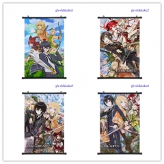6 Styles Shikkaku Mon no Saikyou kenja Cartoon Wallscrolls Waterproof Anime Wall Scroll 60*90CM