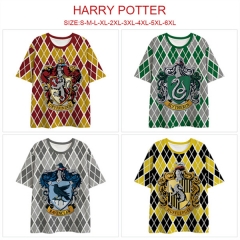 8 Styles Harry Potter Cosplay 3D Digital Print Anime T-shirt