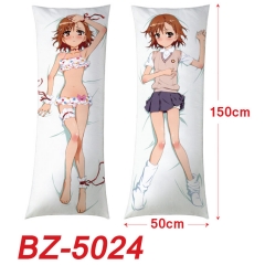 2 Styles Toaru Kagaku no Railgun Anime Dakimakura 3D Digital Print Anime Pillow