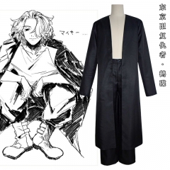 Tokyo Revengers Kakuchō Cartoon Character Cosplay Anime Cloak Pants Costume Set For Adult
