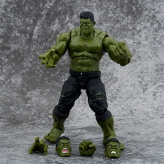 20CM Marvel The Hulk Collection Toys Change Face Hand Anime Action PVC Figure