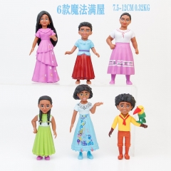 5-12CM 6Pcs/Set Encanto Character PVC Anime Figure Toy Doll (Opp Bag)