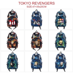 19 Styles Tokyo Revengers Anime Cosplay Cartoon Canvas Colorful Backpack Bag