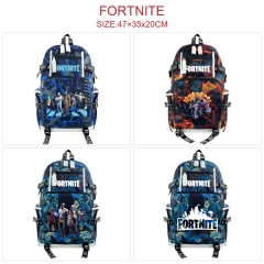 7 Styles Fortnite Anime Cosplay Cartoon Canvas Colorful Backpack Bag