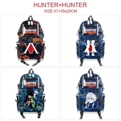 8 Styles Hunter x Hunter Anime Cosplay Cartoon Canvas Colorful Backpack Bag