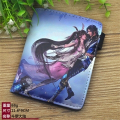 2 Styles Doula Continent Soul Land Cartoon Cosplay Purse PU Leather Anime Short Wallet