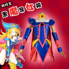 Yu Gi Oh Dark Magician Girl Cartoon Character Cosplay Dress Anime Costume Set For Adult