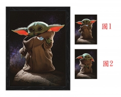 Star War Yoda Lenticular Flip Anime 3D Posters（10pcs/set） (No Frame)
