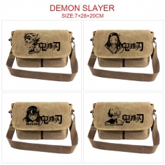 8 Styles Demon Slayer: Kimetsu no Yaiba Anime Cosplay Cartoon Canvas Diagonal package