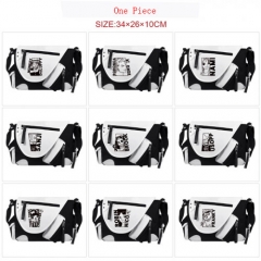 11 Styles One Piece Color-block Leather  Anime Cosplay Cartoon  PU Diagonal package