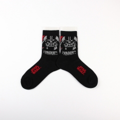 One Size Star War Cotton and Polyester Long Socks