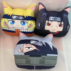 30 CM 3 Styles Naruto Two Sides Color Printing Anime Plush Pillow