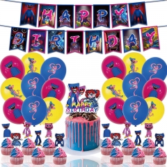 Poppy Playtime For Birthday Party Decoration Anime Balloon Set