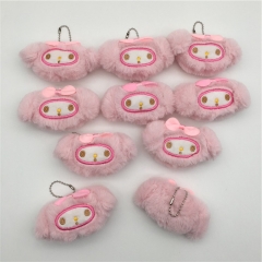 10PCS/SET 10CM My Melody Cosplay Cartoon For Kids Gift Doll Anime Plush Toy Pendant