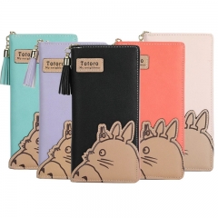 4 Colors My Neighbor Totoro PU Leather Wallet Girls Long Coin Purse