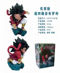 13CM Dragon Ball Z Super Saiyan 4 Broli Model Toy Anime PVC Figure