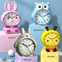 8 Styles 15.5CM My Neighbor Totoro Owl Bee Animal Alarm Clock