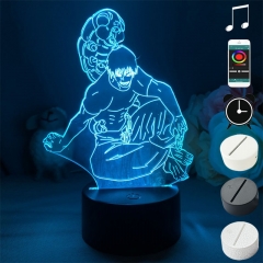2 Different Bases Naruto Anime 3D Nightlight with Remote Control