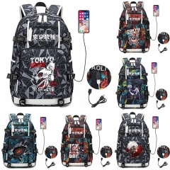 24 Styles Tokyo Ghoul Cosplay Anime Backpack Bag Teeneger Travel Bags