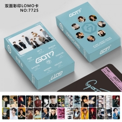 2 Styles K-POP GOT7 Two Sides Lomo Card (30pcs/set)