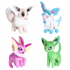 5 Styles Pokemon Eevee Family Cartoon Collectible Doll Anime Plush Toy