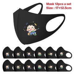 3 Styles 12PCS/SET Ranking of Kings/Ousama Ranking Anime mask Cosplay Cartoon Mask Space Cotton Anime Print Mask