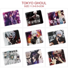 10 Styles Tokyo Ghoul Cosplay Cartoon Character Anime Pu Wallet Purse