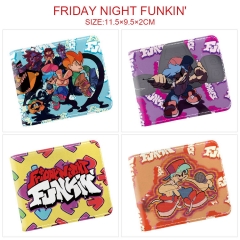 4 Styles Friday Night Funkin Cosplay Cartoon Character Anime Pu Wallet Purse