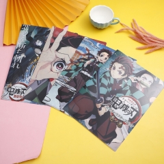 4 Styles Demon Slayer: Kimetsu no Yaiba Anime File Pocket Folder Bag (22*31cm)