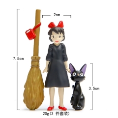 5 Styles Kiki's Delivery Service Micro landscape Small Fresh Landscaping Doll Desktop Decoration Figures Toy