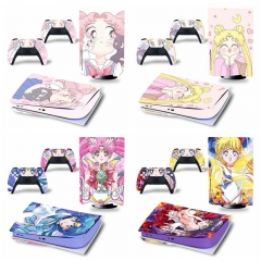 7 Styles Pretty Soldier Sailor Moon Game PS5 Pasting Sticker Skin Stickers