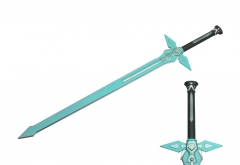 80CM Sword Art Online Green Color PU Material Anime Foam Sword Weapon