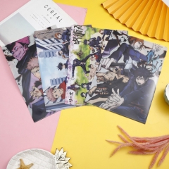 3 Styles Jujutsu Kaisen Anime File Pocket Folder Bag (22*31cm)