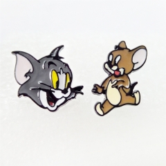 Tom and Jerry Alloy Earring Fashion Jewelry Cartoon Fancy Girls Anime Earrings
