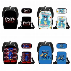 23 Styles Poppy Playtime For Teenager Student Colorful Printing Anime Backpack Bag+Shoulder Bag+Pencil Bag