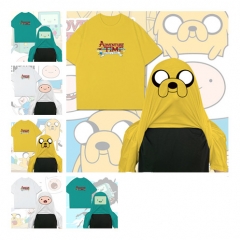 6 Styles Adventure Time With Finn And Jake Funny Pattern Cosplay Color Printing Anime T shirt