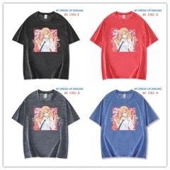 6 Styles My Dress-Up Darling Cartoon Pattern T-shirt Anime Short shirts
