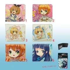 6 Styles Card Captor Sakura Anime Wallet