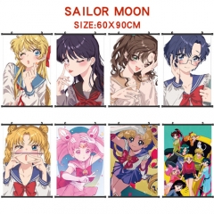21 Styles Pretty Soldier Sailor Moon Anime Wall Scroll Wallscrolls（60*90cm)）